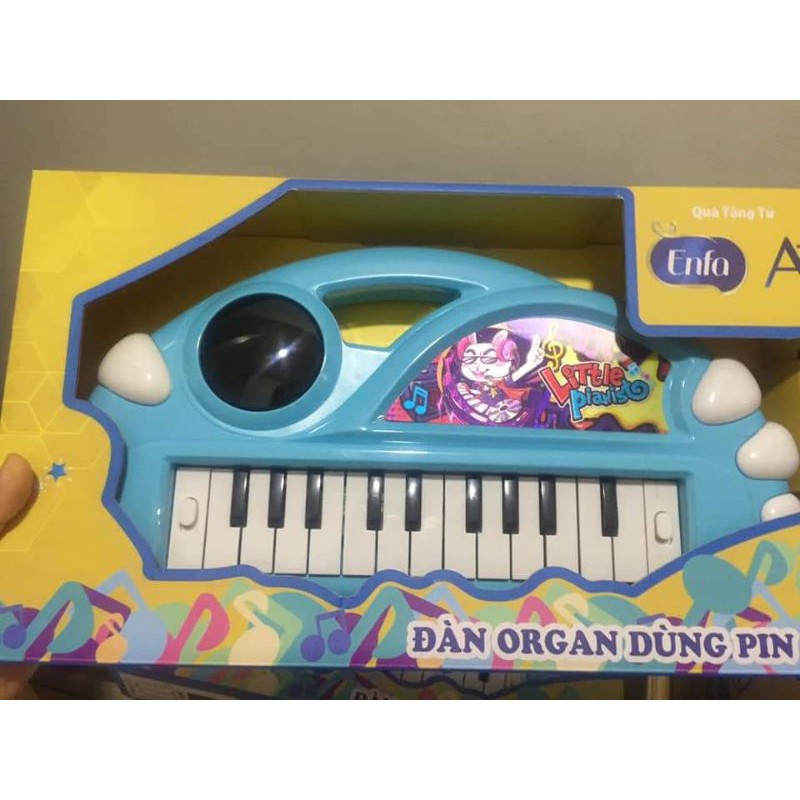 Đàn organ dùng pin cho bé