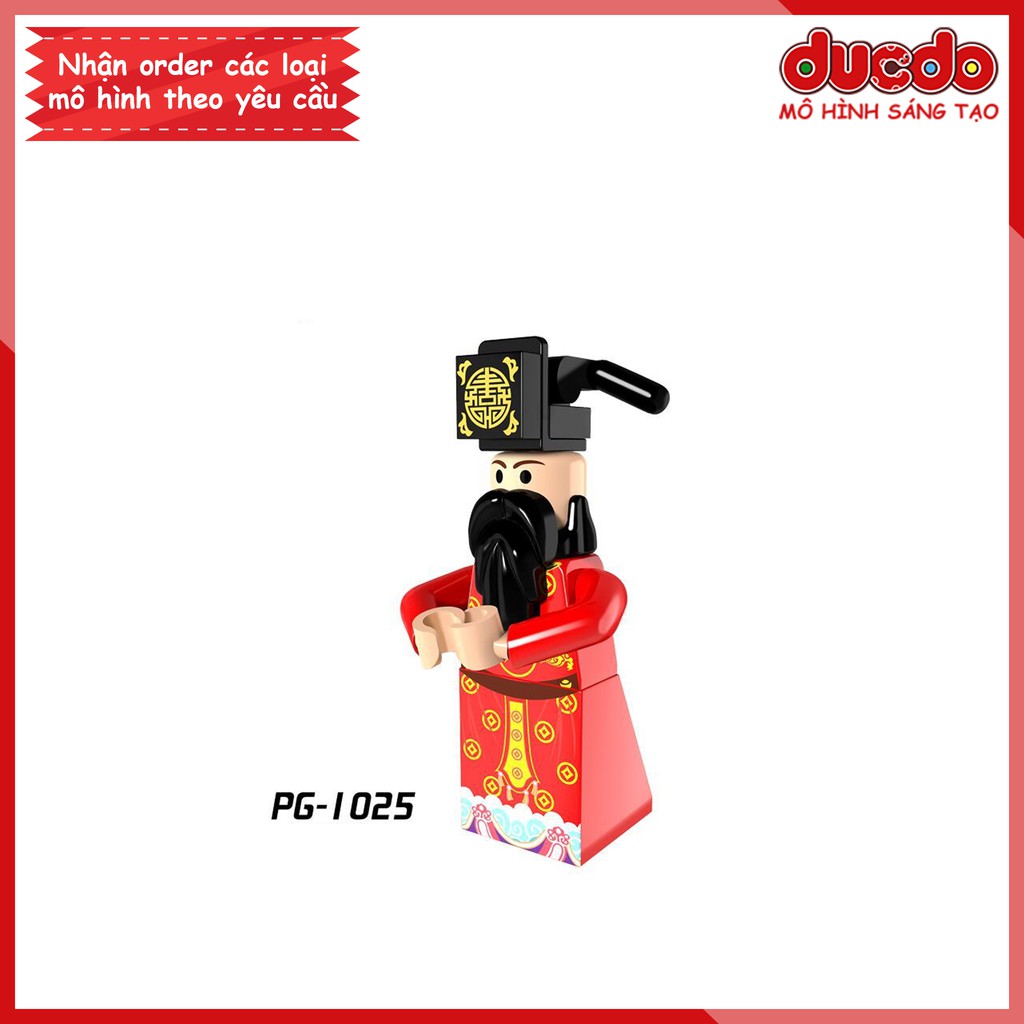 Minifigures Thần Tài siêu chất - Đồ chơi Lắp ghép Xếp hình Mini Iron Man Mô hình Pogo PG 1025