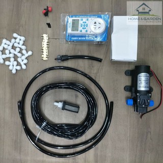 Máy phun sương tự động có hẹn giờ dây 8m, 8 đầu phun - Home and Garden