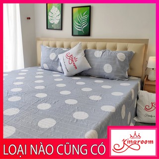 Bộ Chăn ga gối Cotton C829 Kingroom đủ kích thước trải nệm 1m2, 1m4, 1m6, 1m8, 2m chuyên bộ ga gối cực đẹp