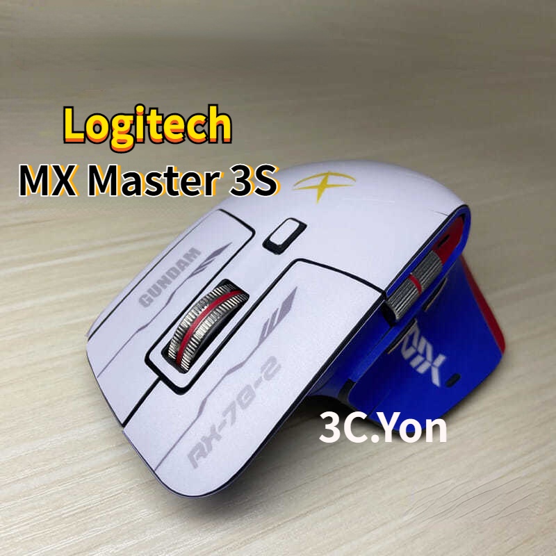 Miếng Dán Trang Trí Chuột Không Dây Chống Trượt Chống Trầy Xước Màu Trơn In Hoạt Hình Dành Cho Logitech MX Master 3s