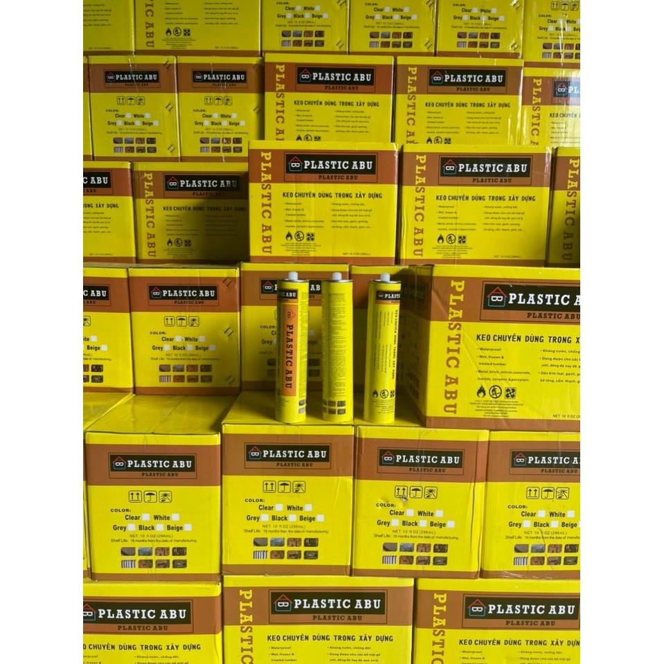 Keo Dán Đa Năng ABU Vàng 296ml