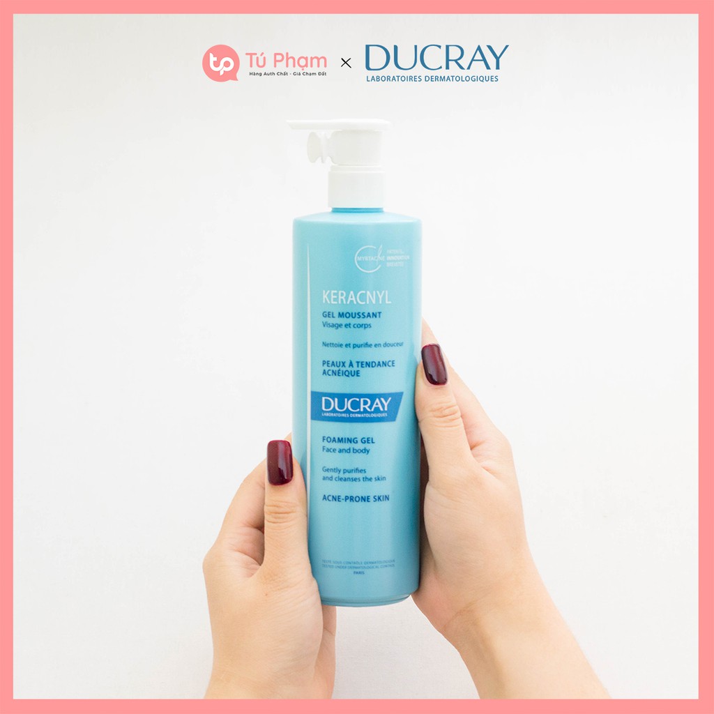 Sữa Rửa Mặt Ducray Keracnyl Gel Moussant