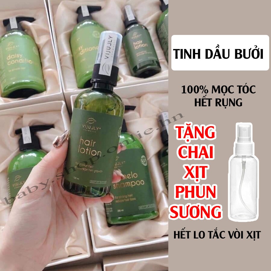 [HẾT RỤNG TÓC] Tinh Dầu Bưởi Vijully GIÚP LÀM MỌC TÓC, HẾT RỤNG TÓC VÀ LÀM DÀI_MƯỢT TOC