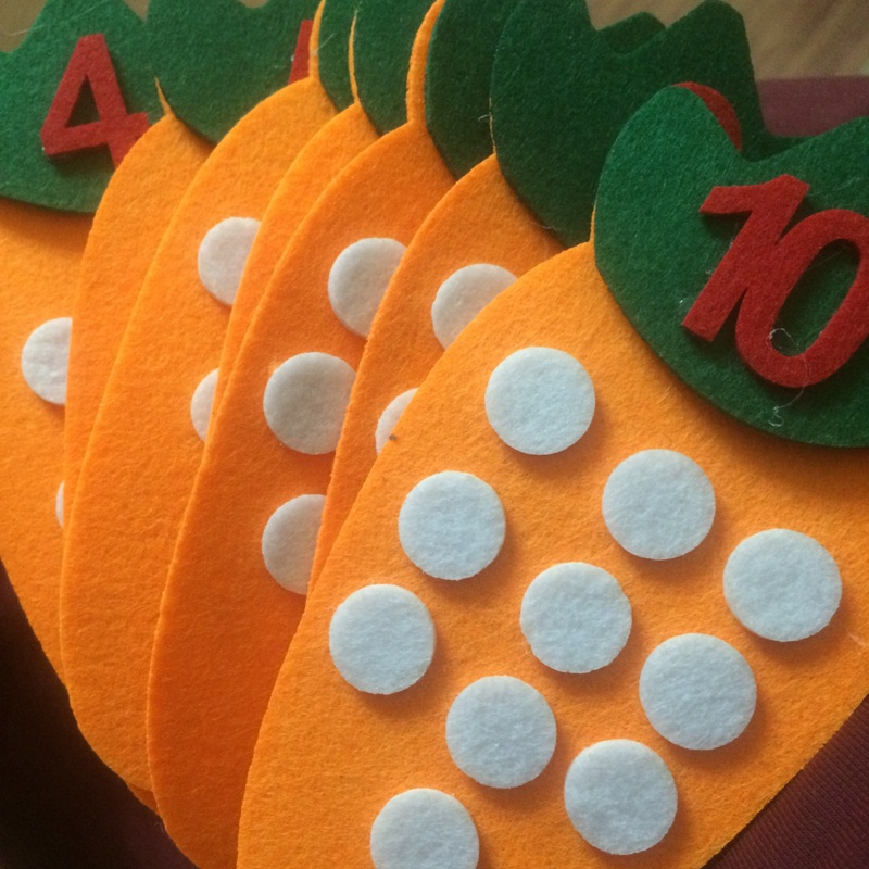 Bộ Đồ Chơi Xếp Hình Học Toán Từ 1-10 Dành Cho Trẻ Em