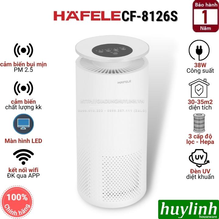 [Mã ELHAMS5 giảm 6% đơn 300K] Máy lọc không khí Hafele CF-8126S - 537.82.720 - Wifi [30 - 35m2]