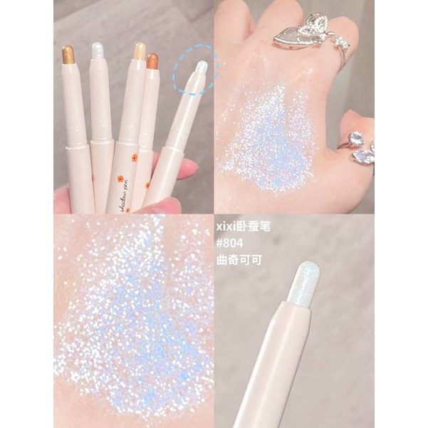 [Hàng mới về] Bút phấn mắt Xixi màu ngọc trai sáng san hô hoa hồng vàng | BigBuy360 - bigbuy360.vn