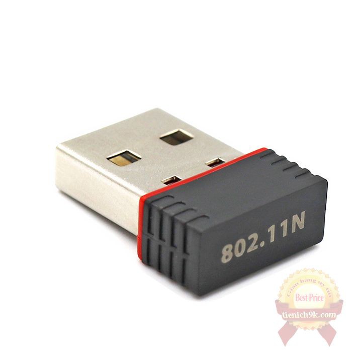 USB thu Wifi sóng 150M 802.11N cho PC laptop điện thoại MT7601