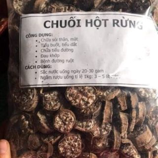 Chuối hột rừng khô chữa sỏi thận