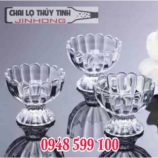 BỘ 6 LY KEM THỦY TINH 200ML