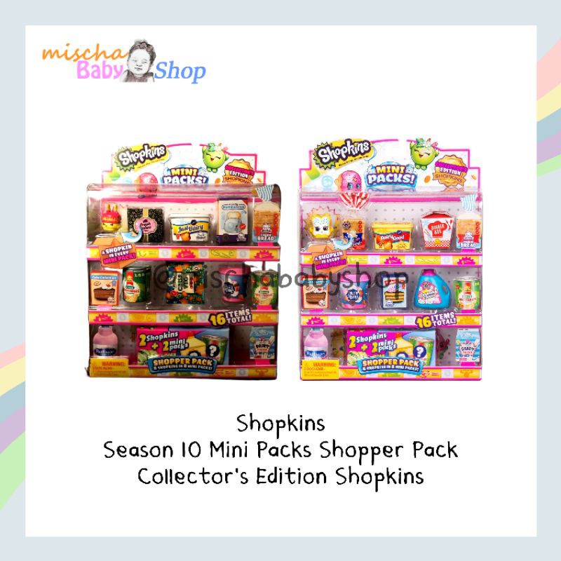 Bộ 10 Túi Mini Shopkins Mùa Thu Chất Lượng Cao