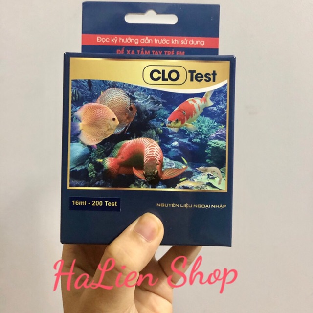 Hộp test Clo