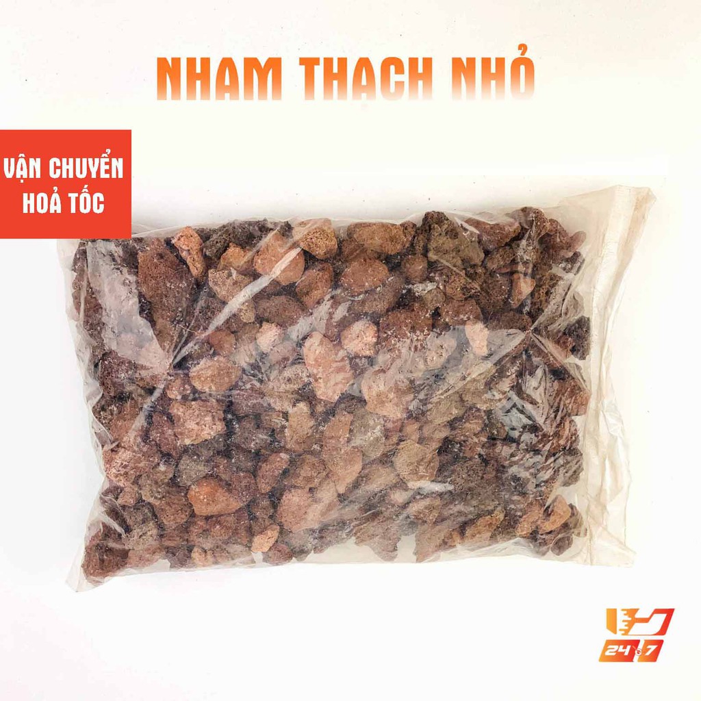 1kg Đá Nham Thạch Scoria Viên Nhỏ/Trung - Vật Liệu Lọc Hồ Cá, Bể Thủy Sinh