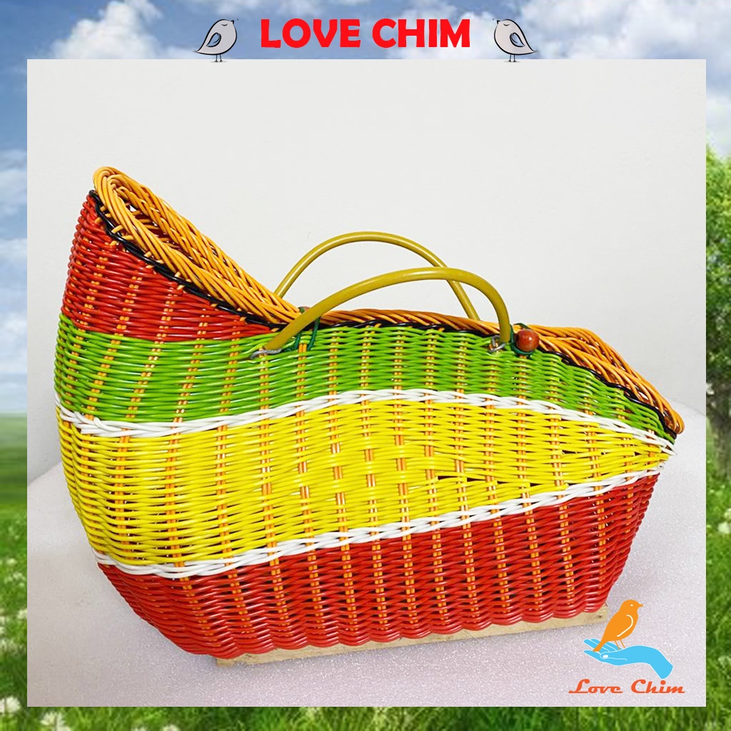 [Mã 253FMCGSALE giảm 8% tối đa 100K đơn 500K] Giỏ đựng gà chọi LOVECHIM, Giỏ gà chọi, Giỏ đựng gà đá, Phụ kiện gà chọi