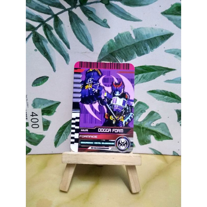 Thẻ bài sưu tầm card in kamen rider Decade đọc được 2 mặt trong Driver Kamen Rider Formride Kiva
