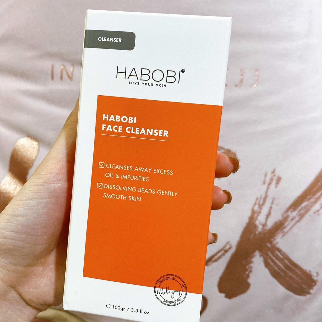 Sữa rửa mặt dịu nhẹ, sạch da, dưỡng ẩm an toàn cho mọi loại da HABOBI Face Cleanser