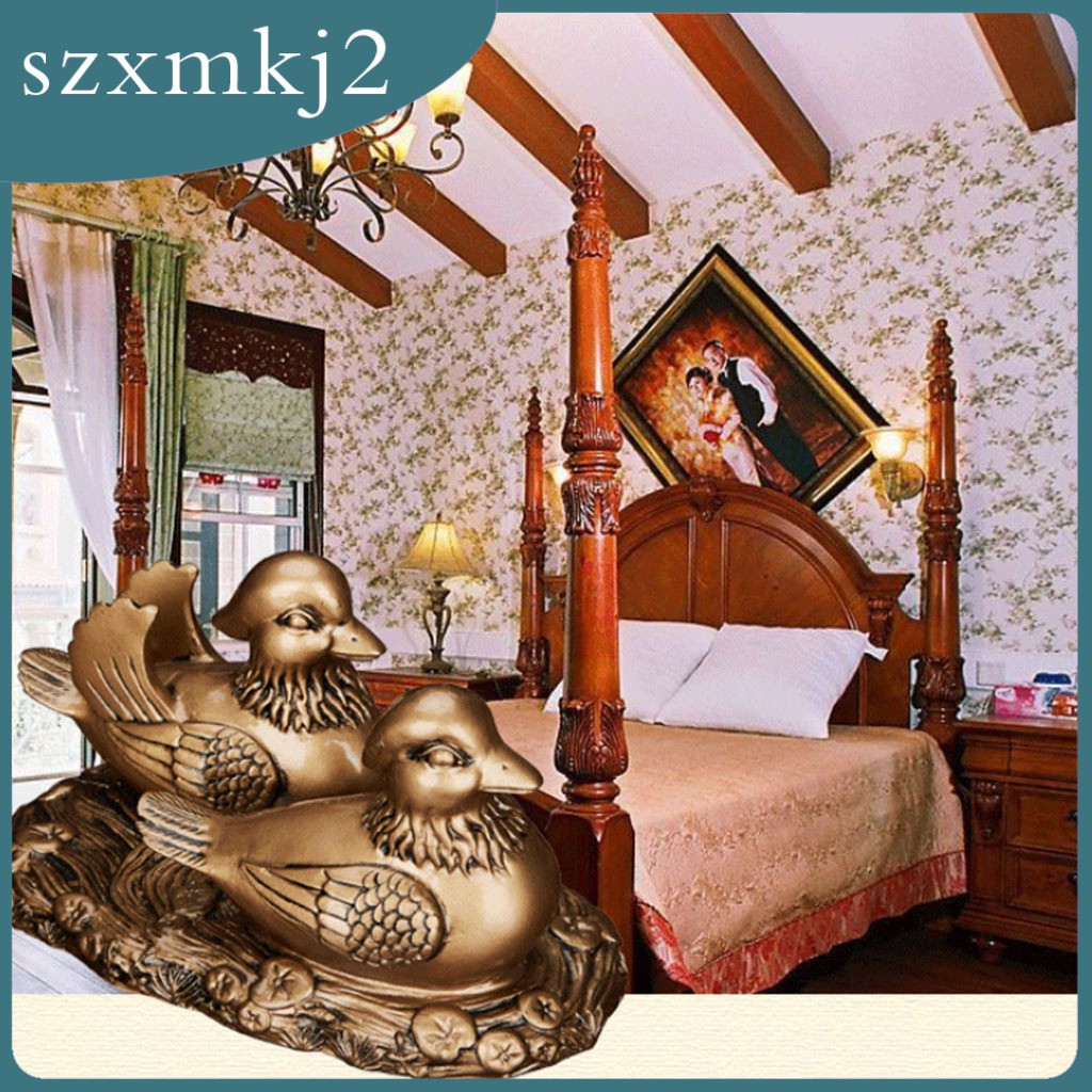 [Zxmkj2] Tượng Phong Thủy Hình Chú Vịt Lãng Mạn Dễ Thương Trang Trí Tình Yêu Và Lãng Mạn