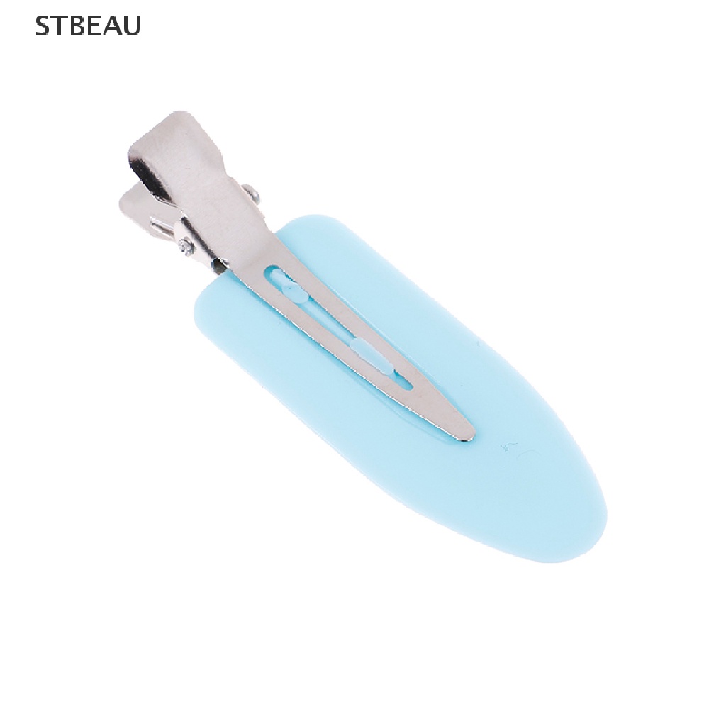 Set 4 Kẹp Tóc Không Để Lại Dấu Vết Hình Chiếc Lá 4 Màu Sắc