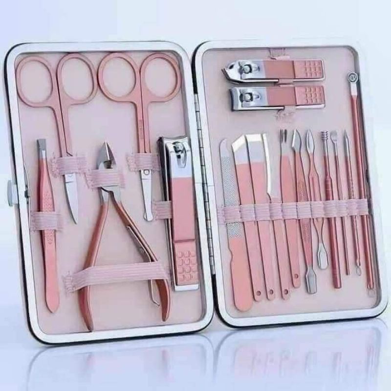 Bộ làm móng 18 món, bộ dụng cụ bấm móng tay