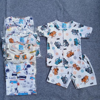 Combo bộ đồ cotton cho bé trai