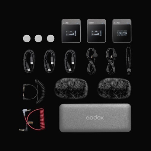 Microphone không dây Godox MoveLink M1/M2 hàng chính hãng