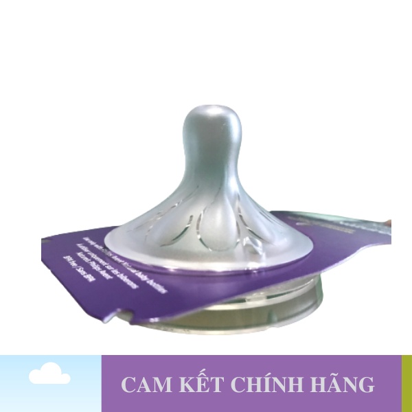 Núm ti Philips Avent Số 5 Natural Cổ Rộng Mẫu Mới 2021 Dùng Cho Bé Từ 6 và 9 Tháng Trở Lên - 1 Đổi 1 Nếu Lỗi NSX