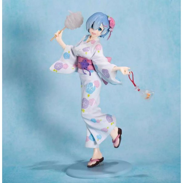 Mô Hình Figure Re:Zero Bắt Đầu Lại Từ Con Số Không Rem Yukata Kimono Anime