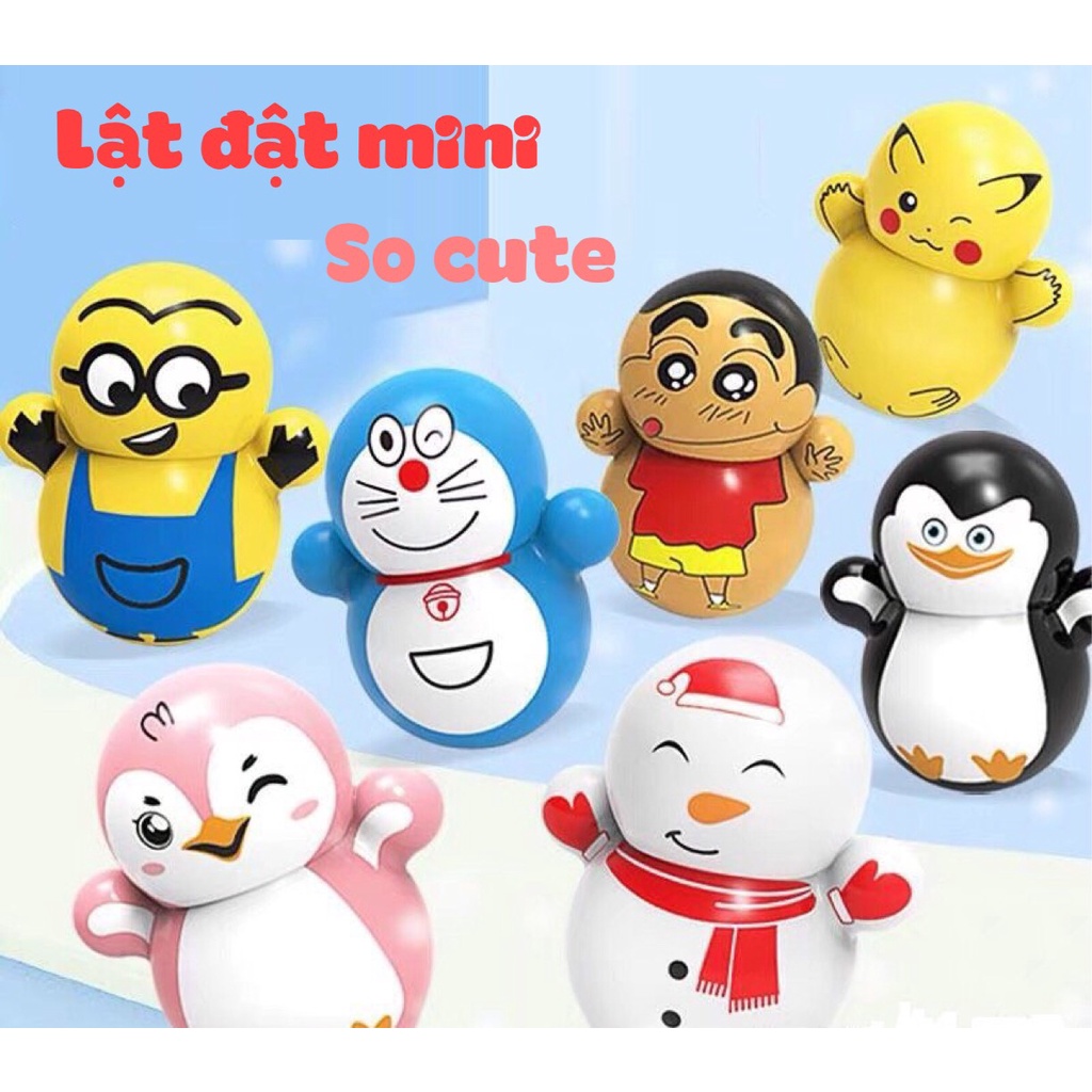 combo 10 Lật đật mini nhiều mẫu cưng xỉu