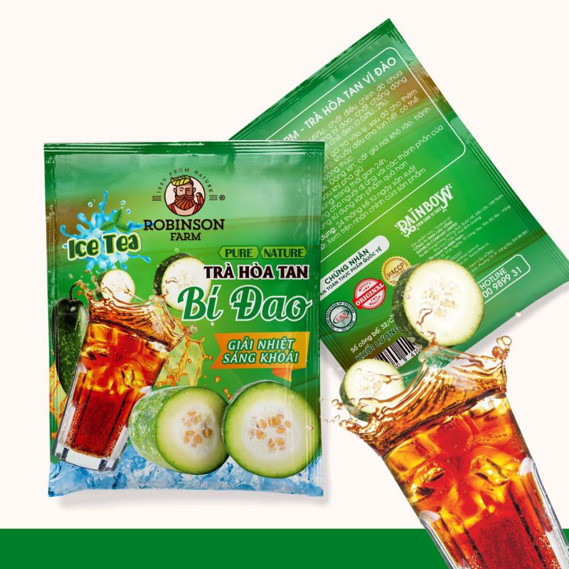 Trà Đào , Trà Chanh , Trà Bí Đao Hoà Tan ⚡ FREESHIP ⚡ Trà Robinson Farm Ice Tea