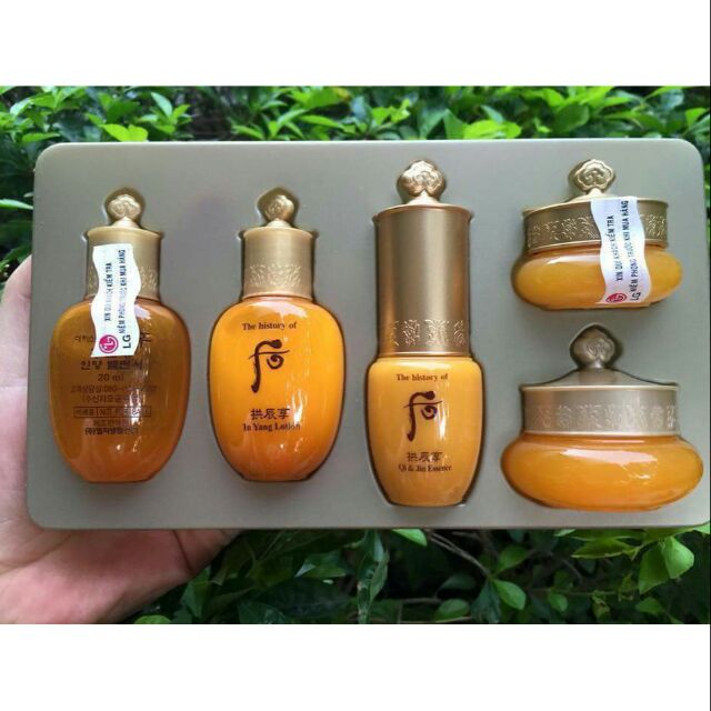 WHOO vàng 5 sản phẩm