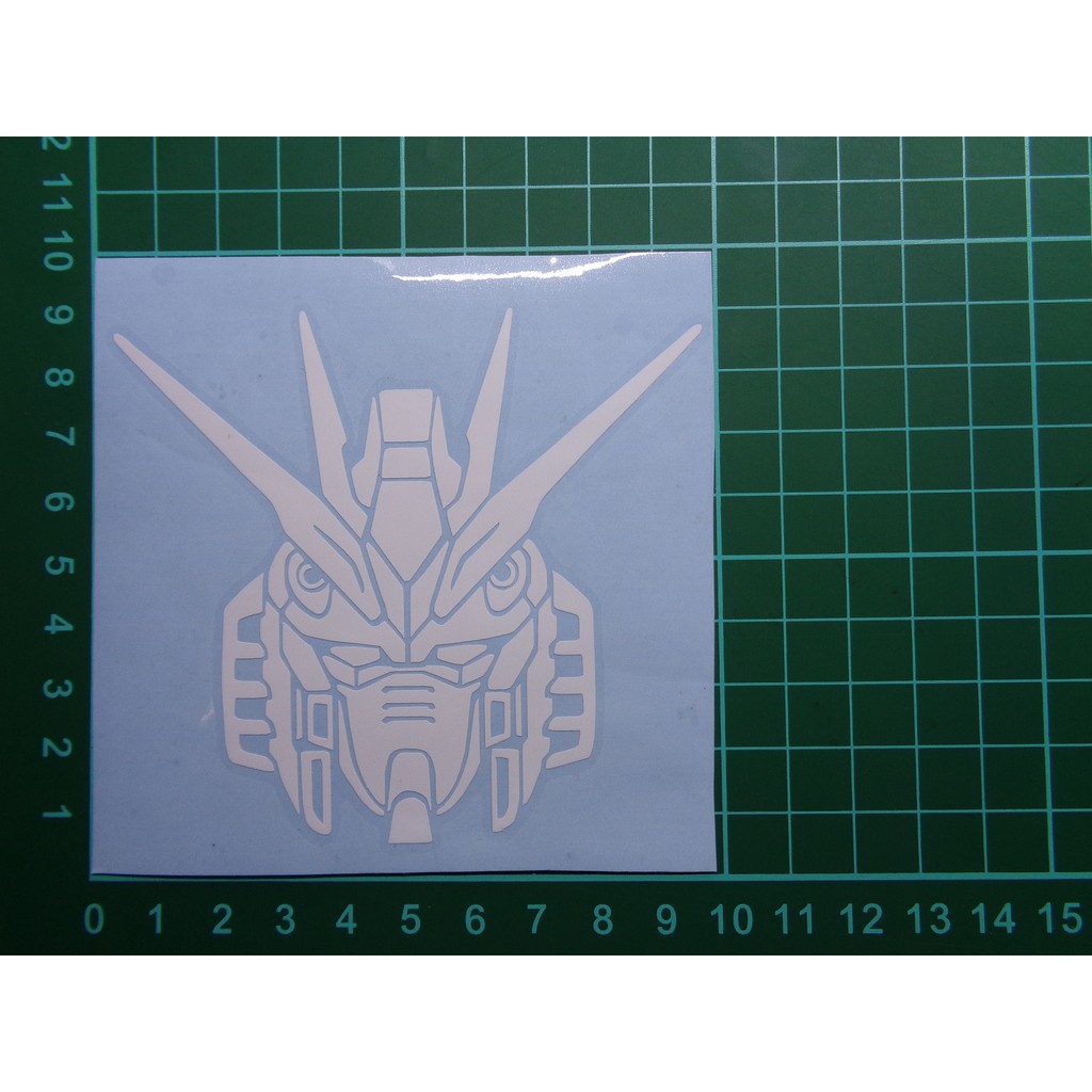 Sticker Dán Trang Trí Hình Gundam-rx-93