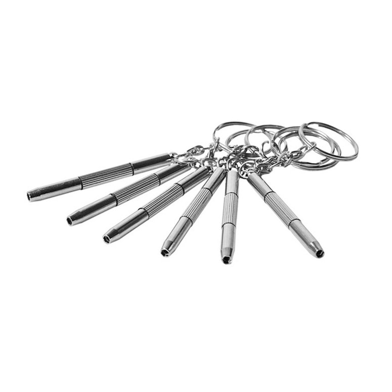 3in1 Eyeglass Screwdriver Sunglass Watch Repair Kit with Keychain