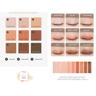 Bảng Phấn Mắt 9 Ô Apieu Eye Color Pointe