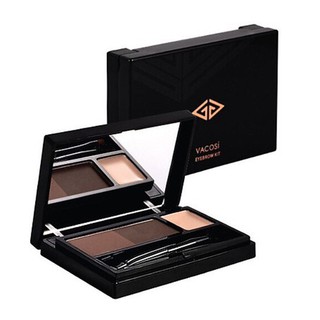 Bột Kẻ Chân Mày Vacosi Natural Studio Eyebrow Kit