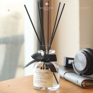 Tinh Dầu Nước Hoa Thơm Phòng 140ML Nơ Đen Cao Cấp Tinh Chất Thiên Nhiên Que Gỗ Tự Khuếch Tán Khử Mùi N140