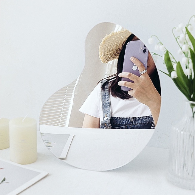 Khay Gương Mini Nhỏ Dùng Để Chụp Ảnh