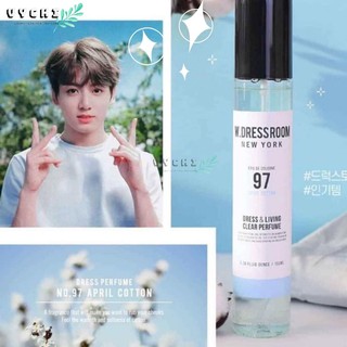 Nước Hoa Xịt Thơm W.Dressroom Dress & Living Clear Perfume No.49 & No.97