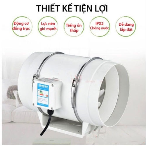 Quạt hút thông gió Li Tâm Silent ClearPower - hàng cao cấp