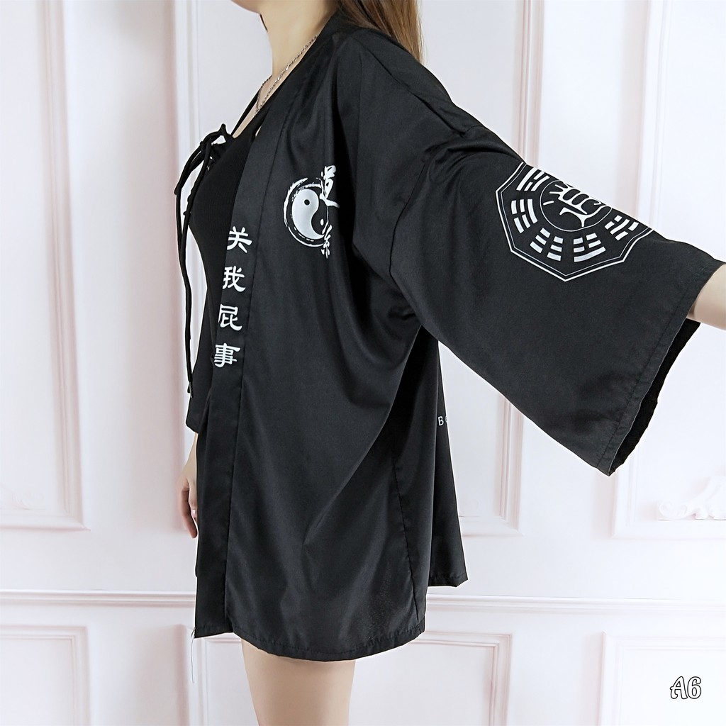Haori Happi Kimono họa tiết Nhật Bản | BigBuy360 - bigbuy360.vn