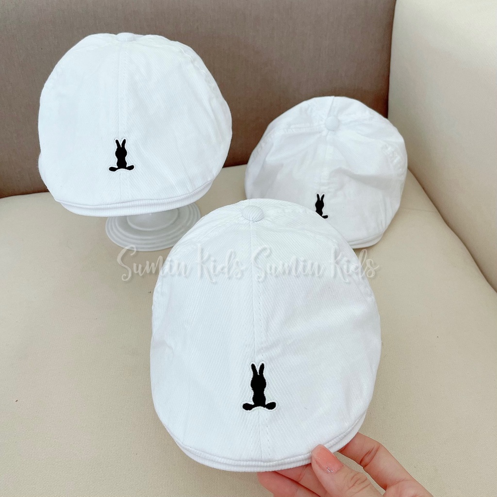 Mũ beret cho bé trai mẫu nón nồi cho bé kiểu bê rê cho bé từ 1 tuổi đến 3 tuổi Sumin Kids