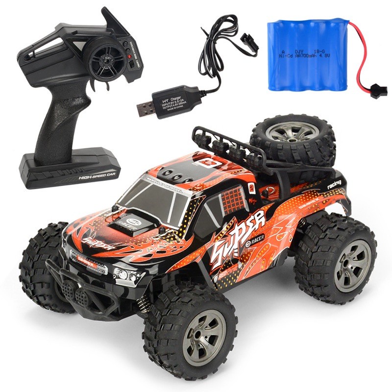 Xe đua địa hình điều khiển từ xa tốc độ cao chống nước pin sạc dung lượng cao MG RC Super 25km/h