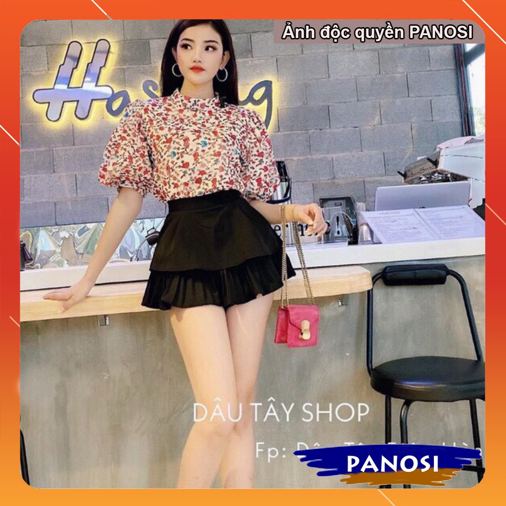 Chân váy tầng xếp ly nữ ngắn kiểu Hàn Quốc vải mềm cao cấp - Mã CV191 | BigBuy360 - bigbuy360.vn