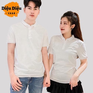 [THANH LÝ ĐỒNG GIÁ 50K] ÁO THUN POLO NAM NỮ ÁO ĐÔI CHẤT COTTON CÁ SẤU BASIC NGẮN TAY CỔ BẺ kèm ảnh thật