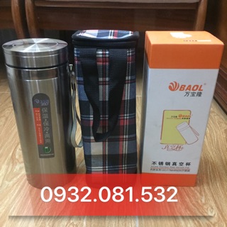 ☘️[FREESHIP - Tặng Túi] Bình giữ nhiệt inox cao cấp BAOL 1200ml chất lượng giữ nhiệt đến 24H❤️