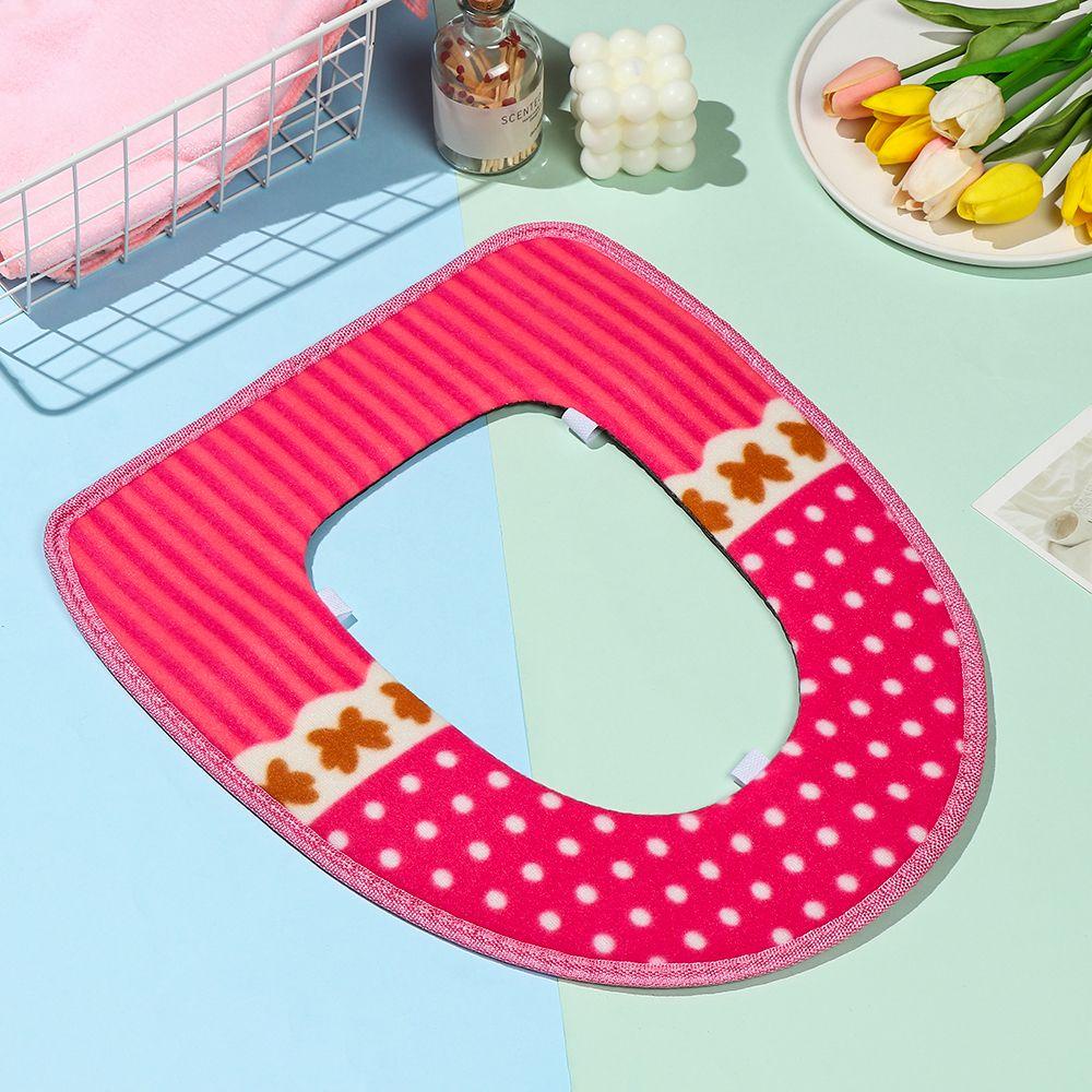 PINEVN Vỏ Bọc Bệ Ngồi Bồn Cầu Bằng Lông Nhung Dày Dặn