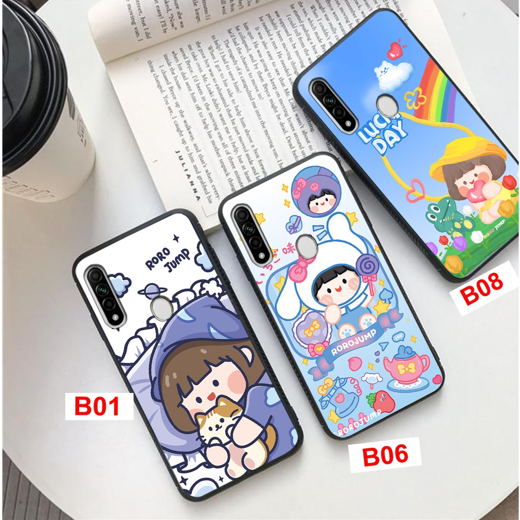 ỐP LƯNG OPPO A31 2020 IN HÌNH EM BÉ MẶT TRĂNG CUTE-GIÁ RẺ