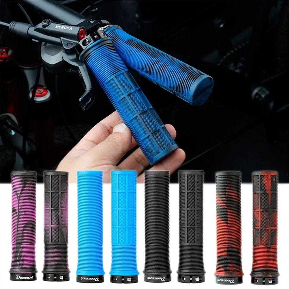 EUCA 1 Cặp Vòng Khóa Tay Cầm Xe Đạp Bằng Nhôm Chống Sốc