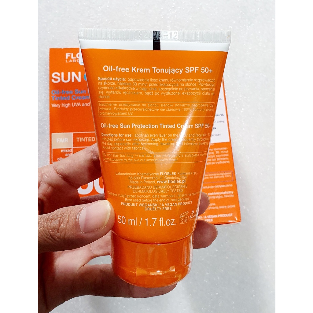 Kem Chống Nắng Floslek - Kiểm Soát Dầu SPF 50+