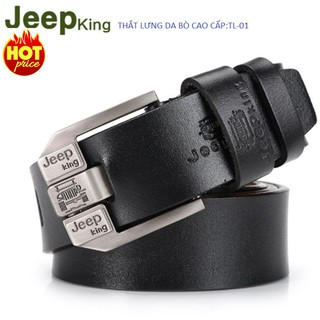 THẮT LƯNG DA BÒ CAO CẤP -HIỆU JEEP king
