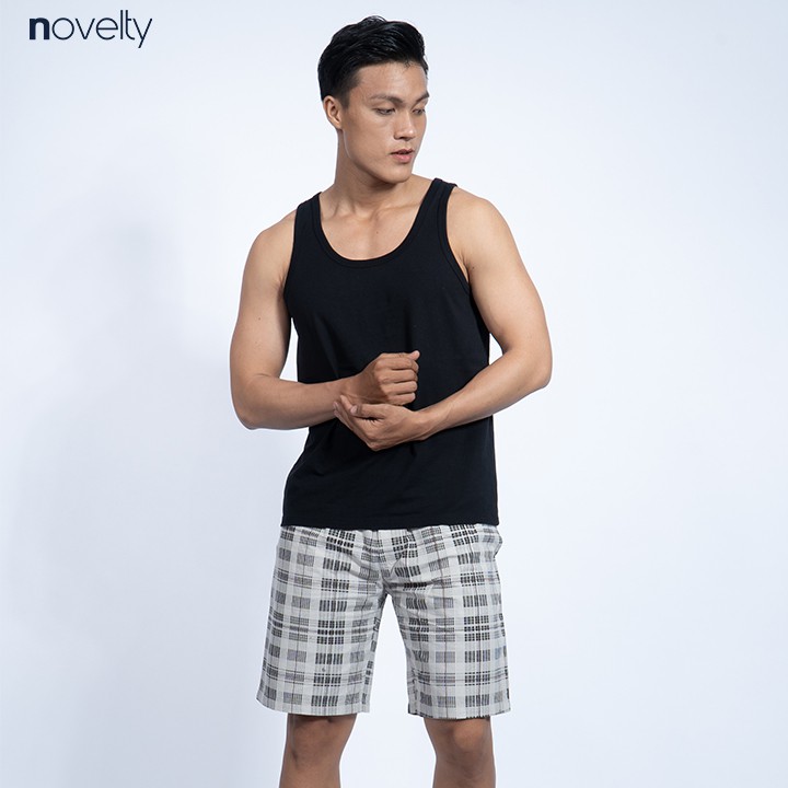 Quần short lưng thun nam caro Novelty 1811710